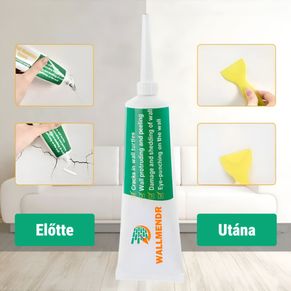 WALLMENDR – Gyors javításra és foltok elfedésére szolgáló szer falakhoz (1+1 INGYENES) - Image 5