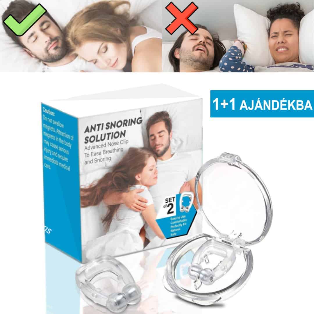 SLEEPDREAM ®️ Kényelmes horkolásgátló eszköz (1+1 AJÁNDÉKBA)