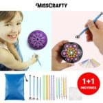 MISSCRAFTY® Mandala pontozó készlet 1+1 INGYENES