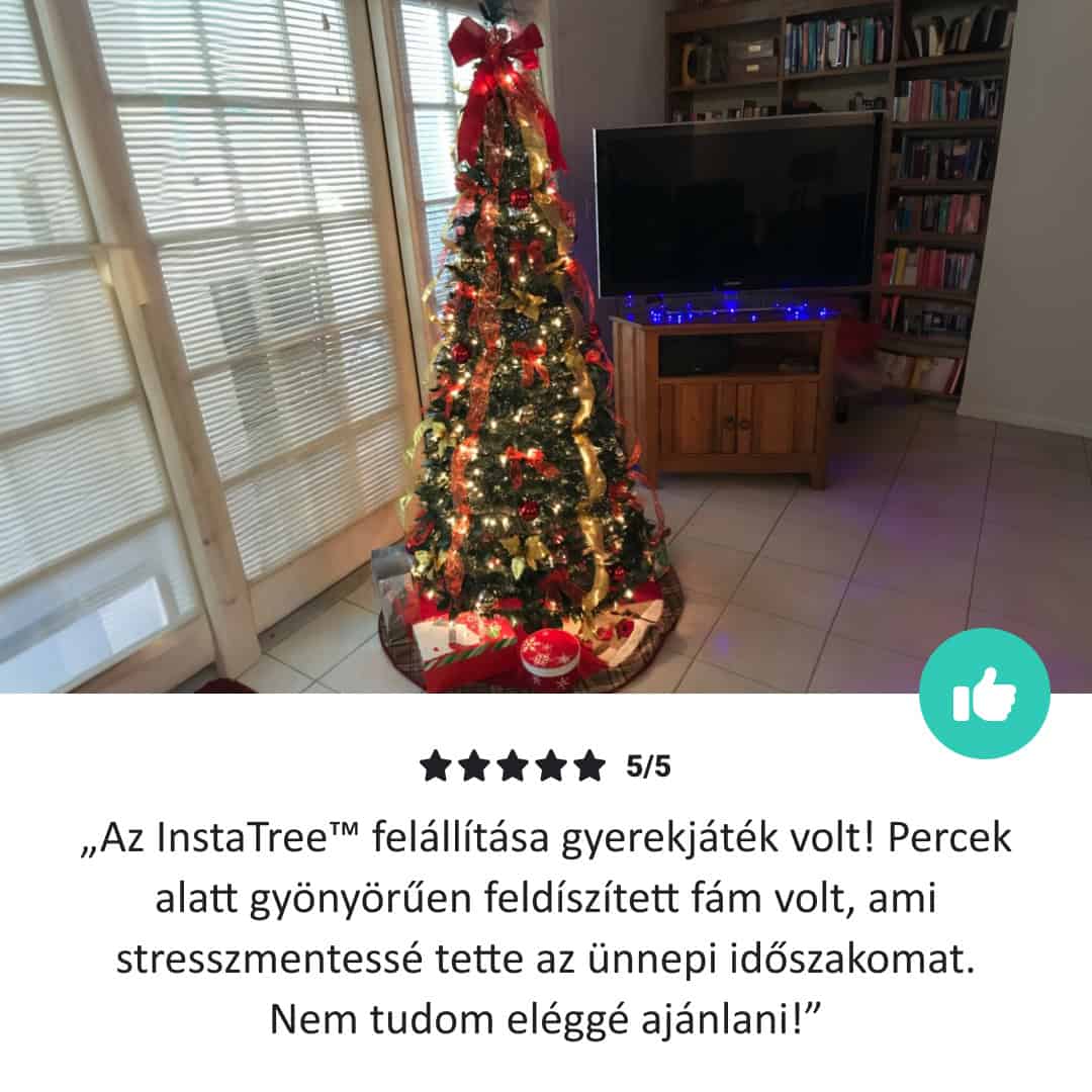 InstaTree™ pop-up (felugró) karácsonyfa (180cm x 65cm) - Image 7