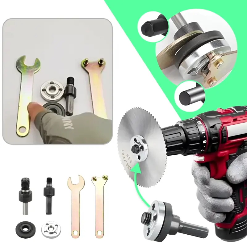 DrillGrinda™ Προσαρμογέας Γωνιακού Τροχού για Ηλεκτρικό Τρυπάνι