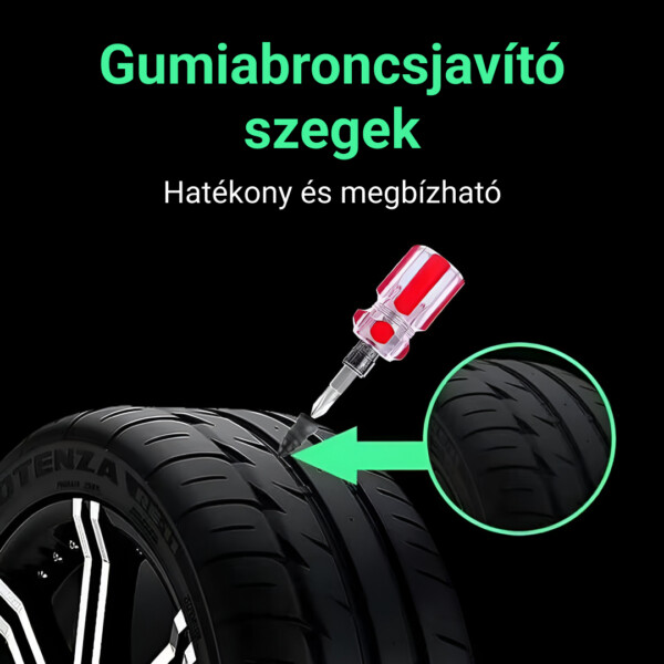 Tirestore™ Gumiabroncs-javító szögek – 30 db - Image 2
