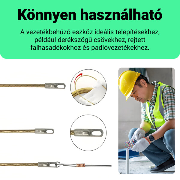 Wirelead™ Elektromos Kábelhúzó Eszköz 15m - Image 2