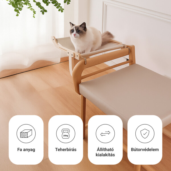 Ágy a macskának az ágy mellett KittyNap™ - Image 4