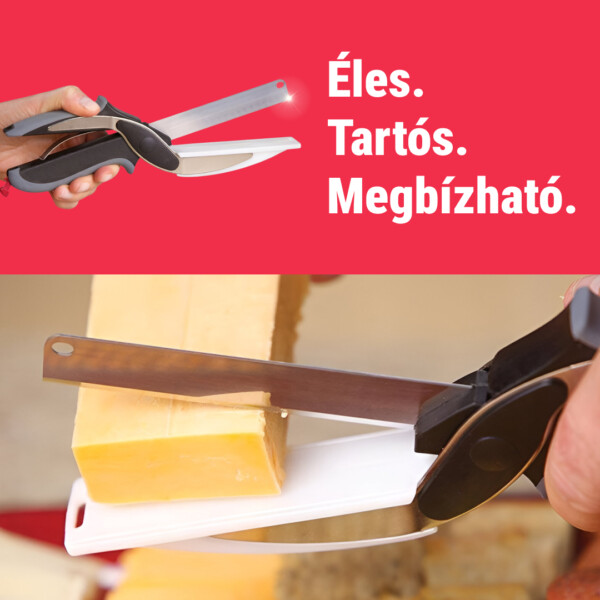 SnapSlice – Konyhai Olló Beépített Vágódeszkával - Image 2