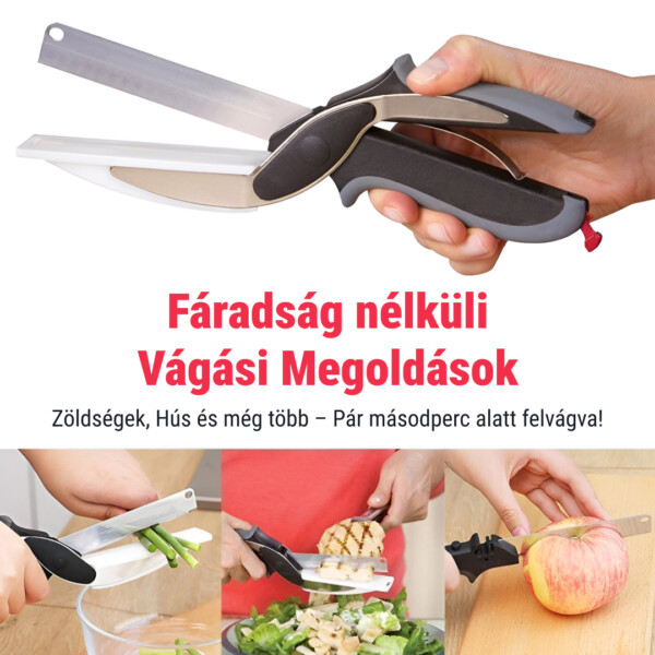 SnapSlice – Konyhai Olló Beépített Vágódeszkával - Image 3