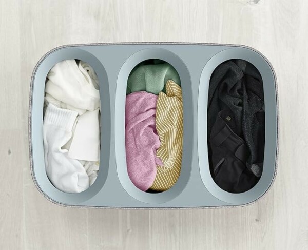 LaundryEase™ – Három rekeszes szennyeskosár - Image 2