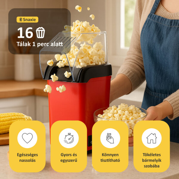 Snaxie™ - Popcorn Készítő Gép - Image 4