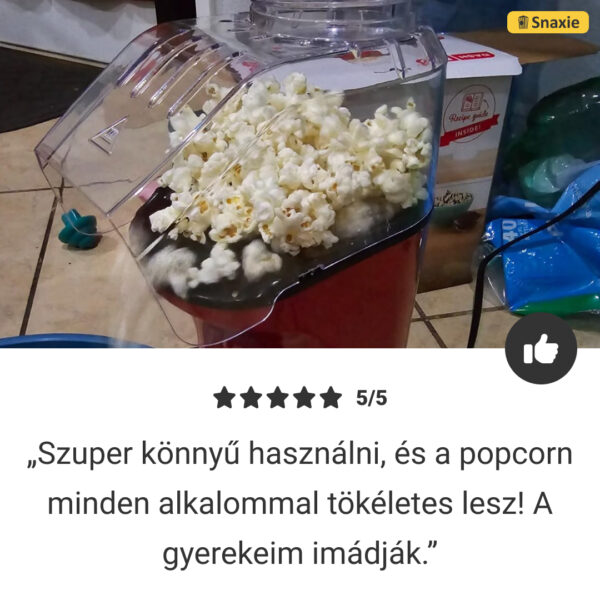 Snaxie™ - Popcorn Készítő Gép - Image 7