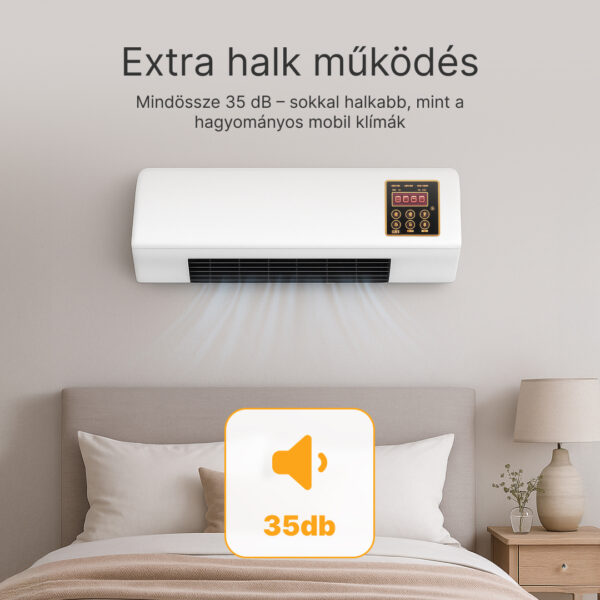 Enchantia – fúrás nélküli hűtő- és fűtőventilátor - Image 3
