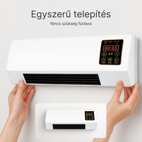 Enchantia – fúrás nélküli hűtő- és fűtőventilátor - Image 4