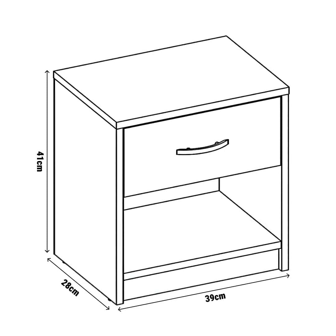 NovaCasa™ – Okos Éjjeliszekrény Rejtett Rekesszel - Image 6