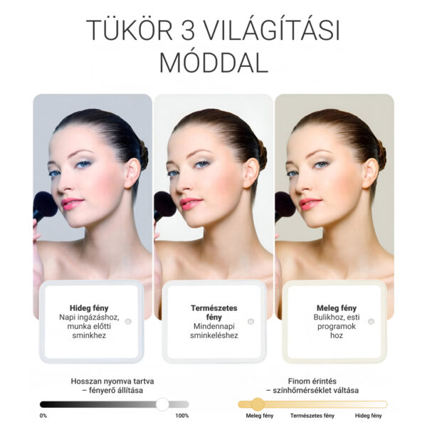GlowBag™ - Hordozható sminktáska világító tükörrel - Image 3
