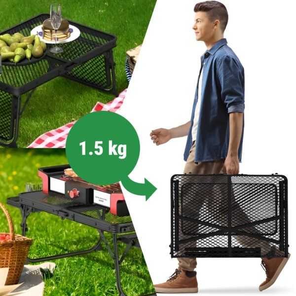 WildFold™ - Összecsukható Kültéri Hálós Asztal - Image 2