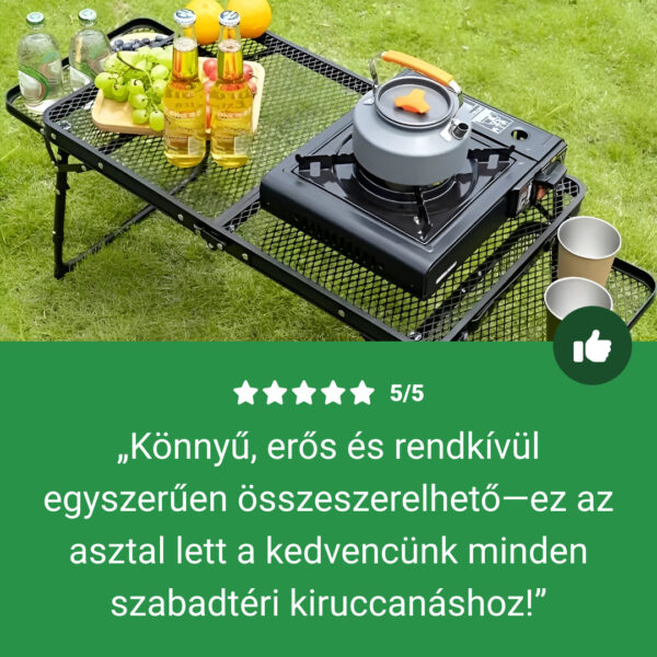 WildFold™ - Összecsukható Kültéri Hálós Asztal - Image 7