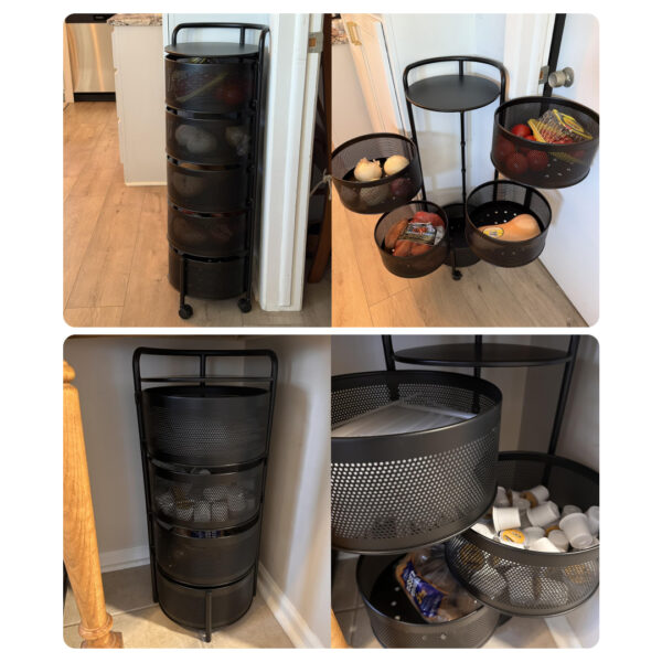 SpinRack™ - Forgó fém rendszerező 3 szintes - Image 6