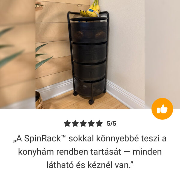 SpinRack™ - Forgó fém rendszerező 3 szintes - Image 8