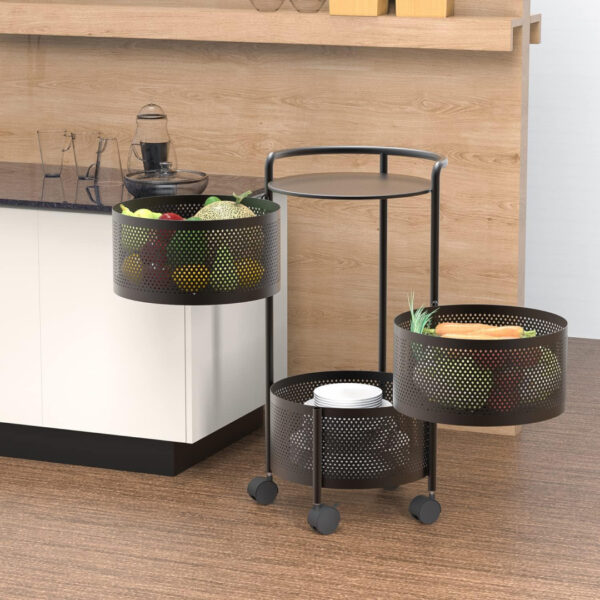 SpinRack™ - Forgó fém rendszerező 3 szintes - Image 3