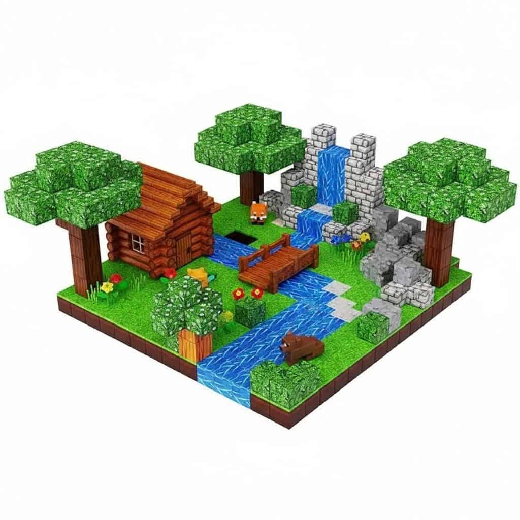 BuildEase™ - Mágneses Építőelemek