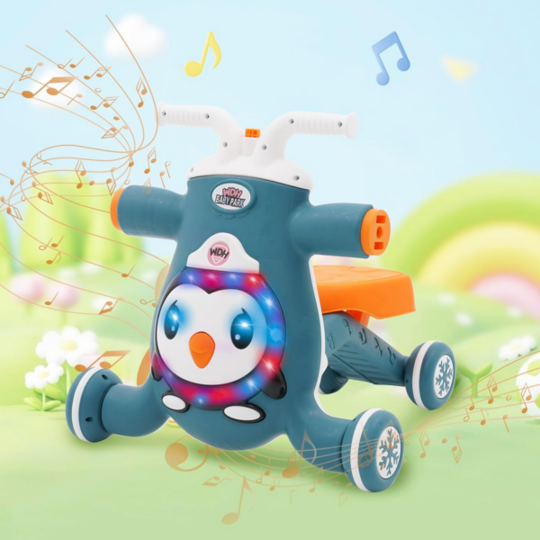 Mobix™ - Járóka, pedál nélküli kerékpár és 3 az 1-ben roller gyerekeknek - Image 5