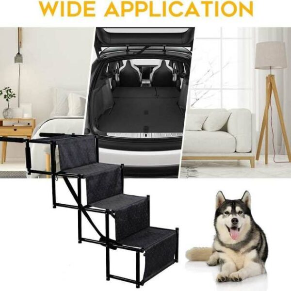 PetStep™ Összecsukható 4 lépcsős rámpa háziállatok számára - Image 3