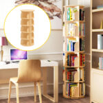 Boka™ – 360°-ban Forgó Könyvespolc 5 Polccal