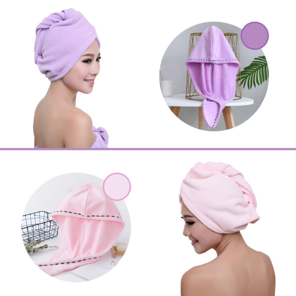 HAIRGLOW® – Gyorsan Száradó Haj Törölköző (1+1 INGYEN) - Image 6